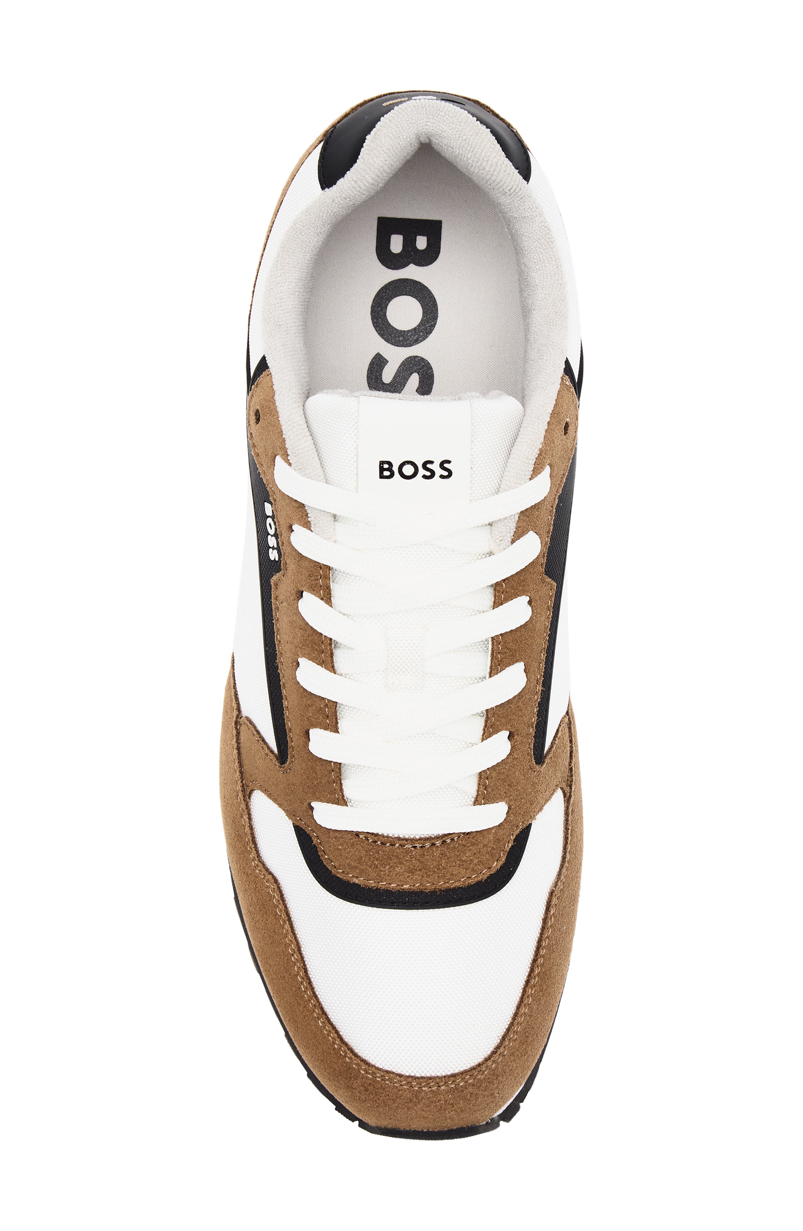 BOSS Parkour Runn Sneaker, Alternate, color, Beige