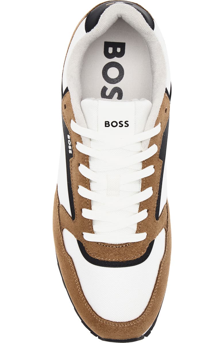 BOSS Parkour Runn Sneaker, Alternate, color, Beige