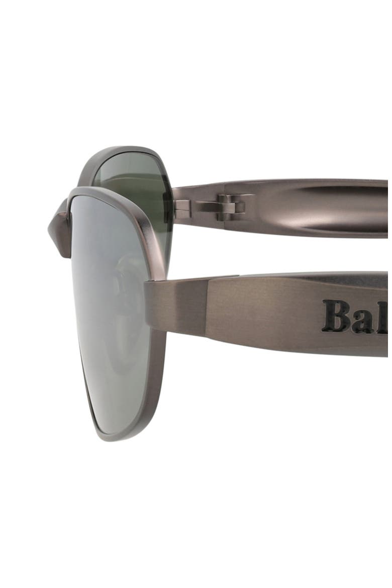 66mm Novelty Sunglasses, Alternate, color, RUTHENIUM RUTHENIUM GREEN