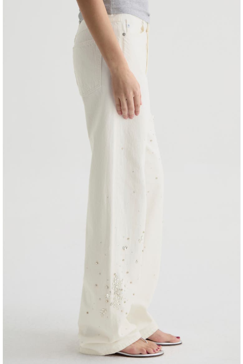 Billie High Waist Straight Leg Jeans, Alternate, color, OPAL RADIANCE