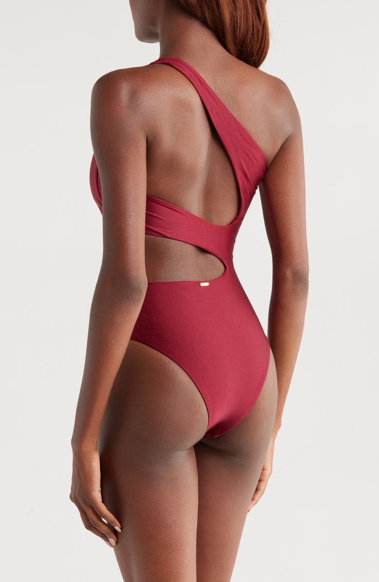 BOAMAR Etro One-Piece Swimsuit, Alternate, color, Wine