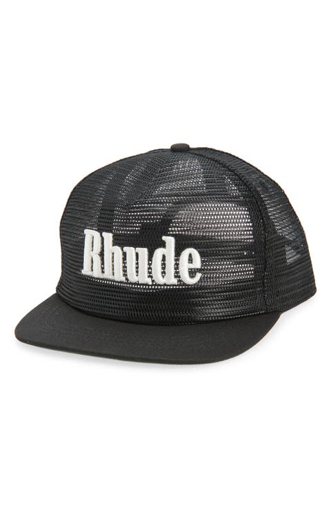 Logo Embroidered Snapback Trucker Hat