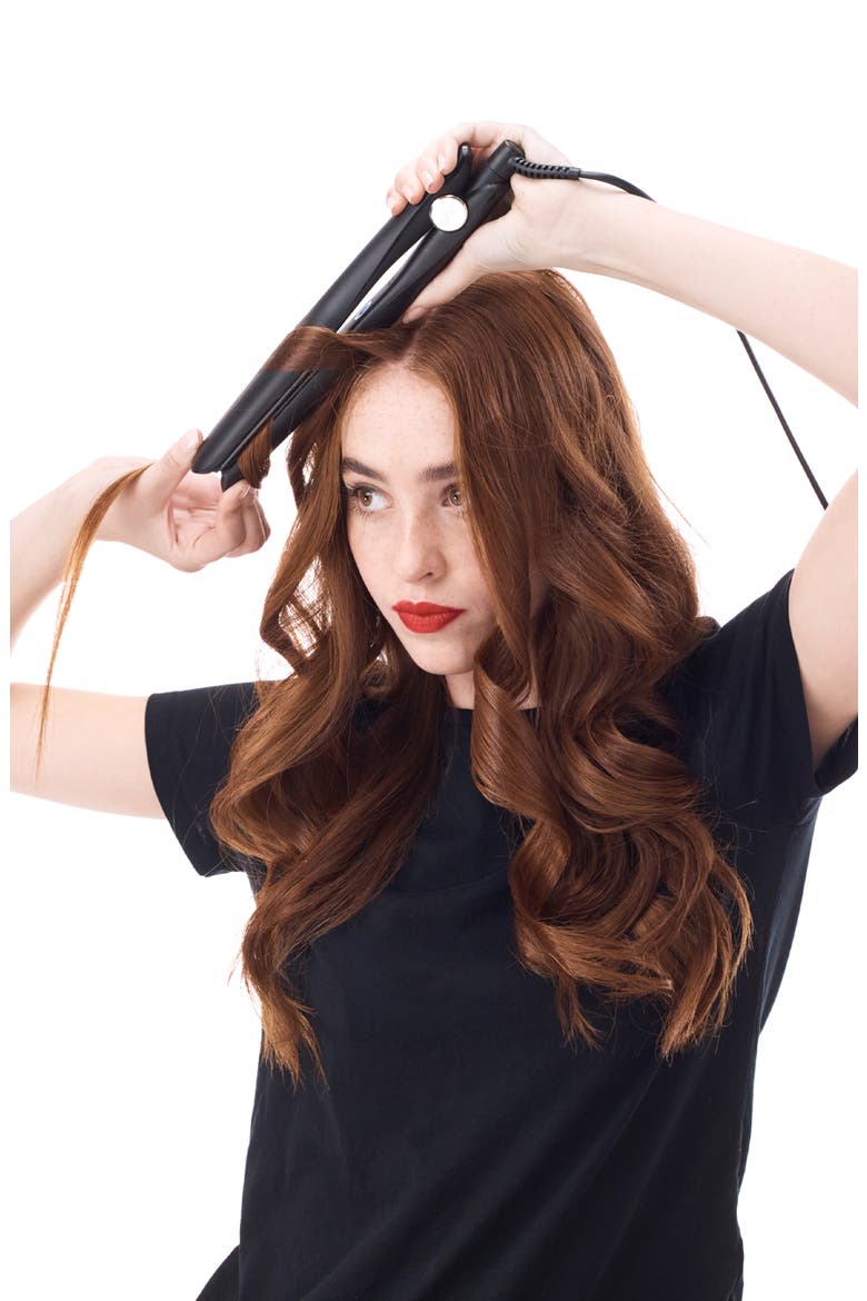 Max Styler 2-Inch Wide Plate Flat Iron, Alternate, color, BLACK