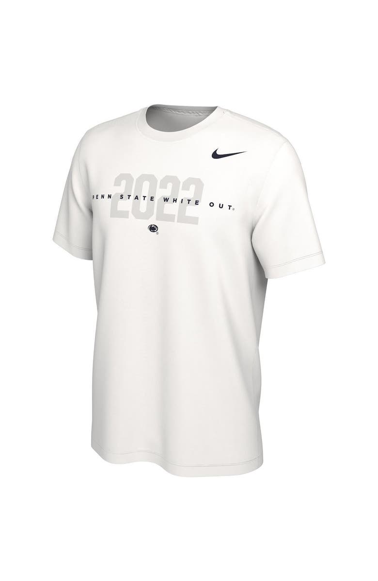 Nike Men's Nike White Penn State Nittany Lions 2022 White Out Student T-Shirt, Alternate, color, 