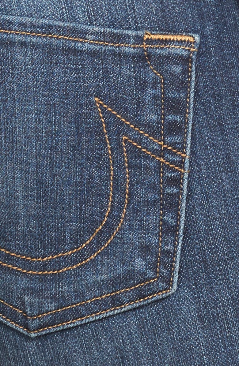 True Religion Brand Jeans 'Becca' Twisted Inseam Bootcut Jeans, Alternate, color, 