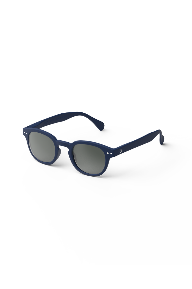 #C 47mm Square Sunglasses, Alternate, color, Navy Blue