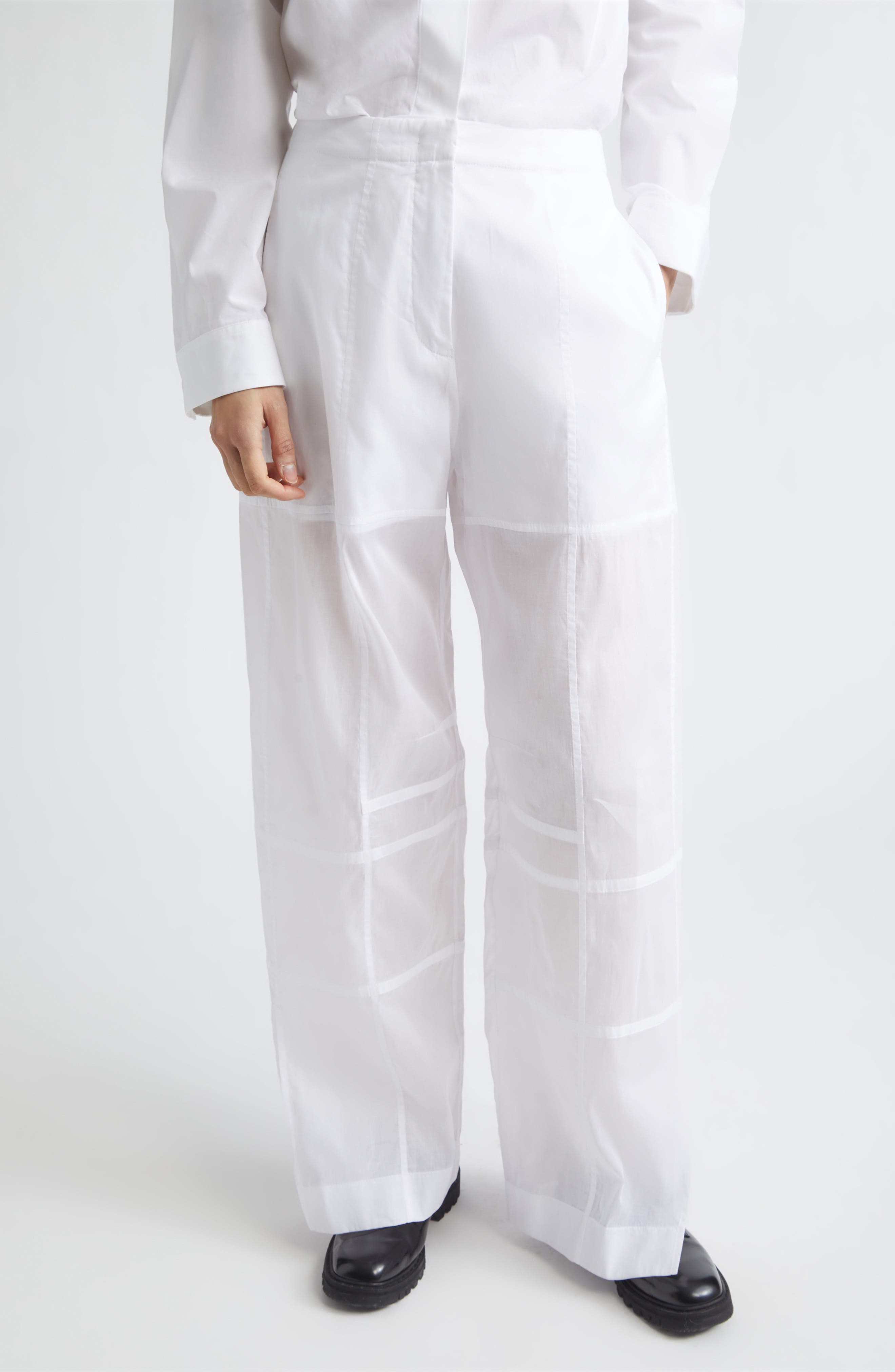 Multicut Cotton Pants