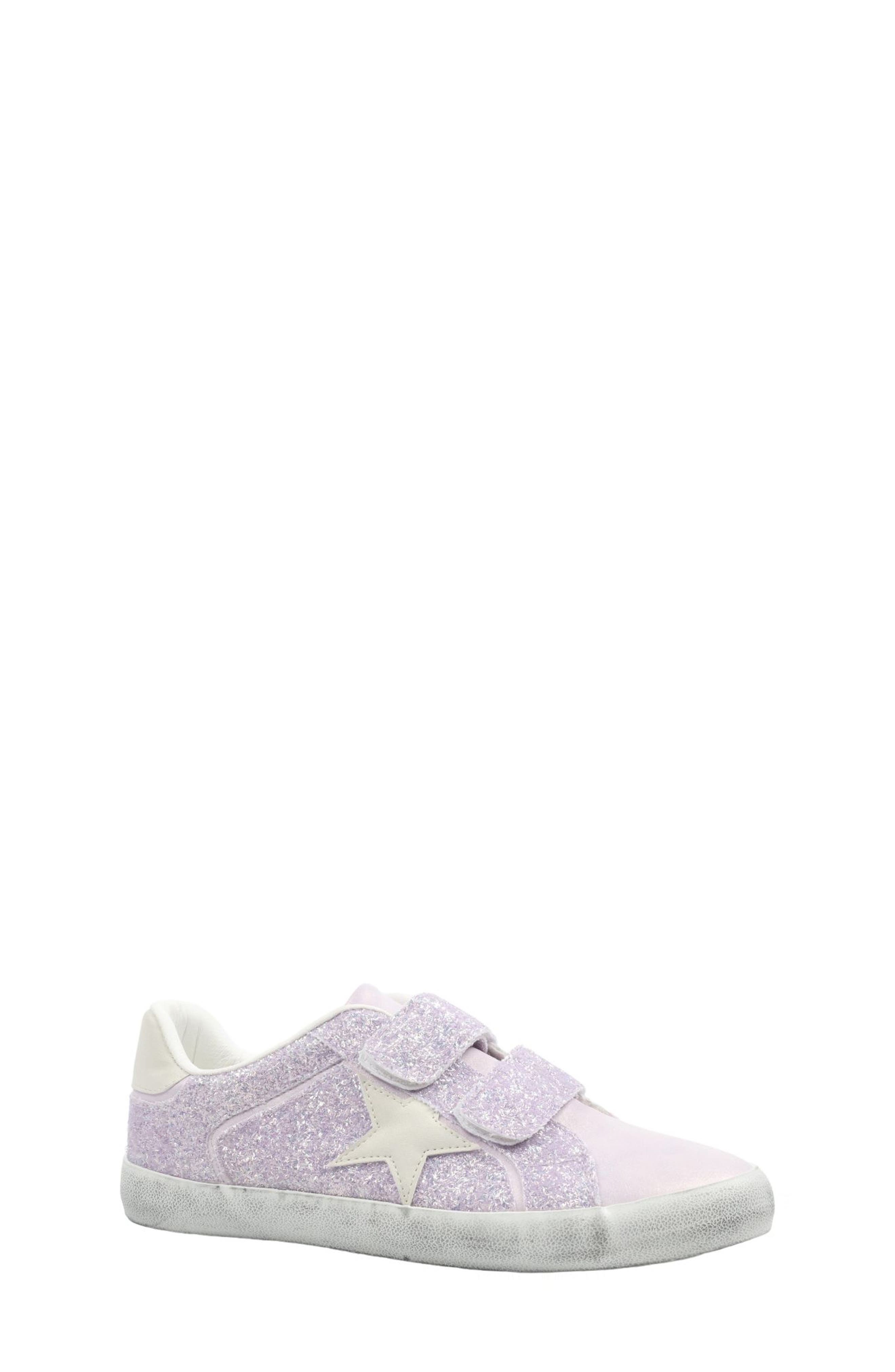 Nina Kids' Koryana Sneaker, Main, color, Light Purple Glitter