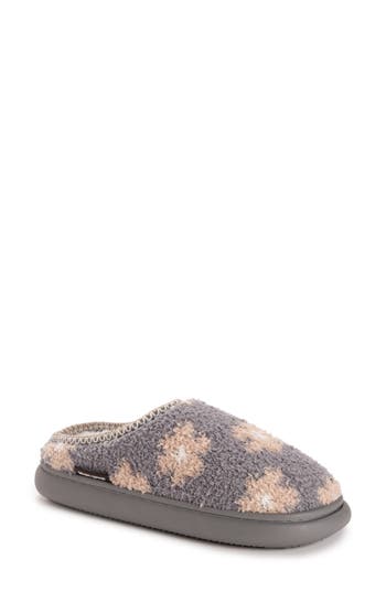 Muk Luks Janna Cozy Crew Faux Shearling Lined Clog