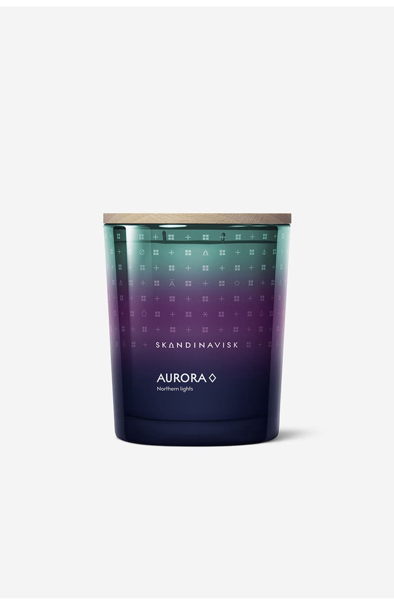SKANDINAVISK AURORA 2-wick Scented Candle 350g, Alternate, color, Aurora Blue Sky