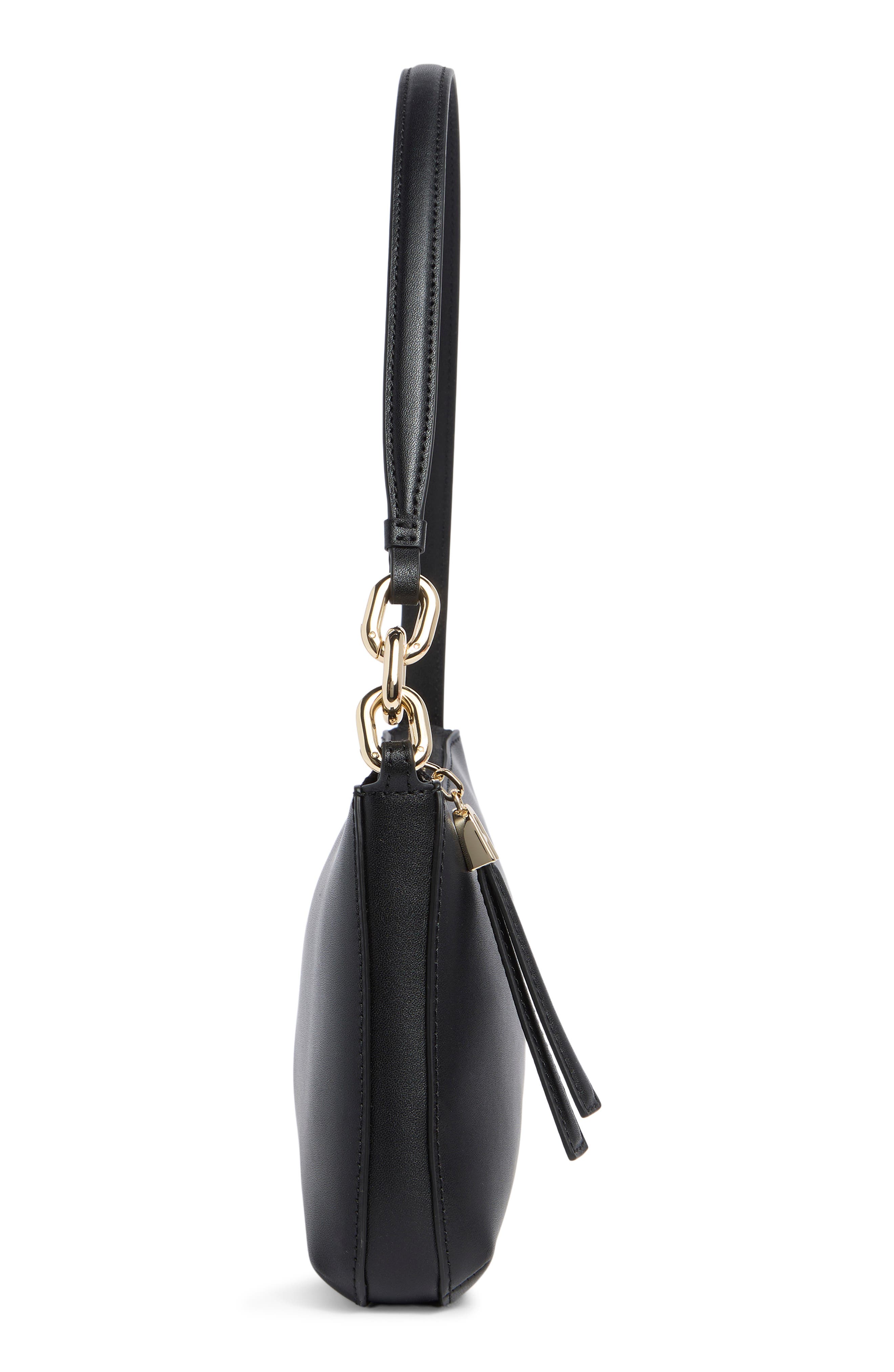 Furla Cassiopea Mini Shoulder Bag, Alternate, color, Nero