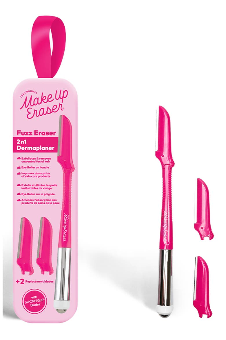 FUZZ Eraser 2-in-1 Dermaplaner, Main, color, NONE