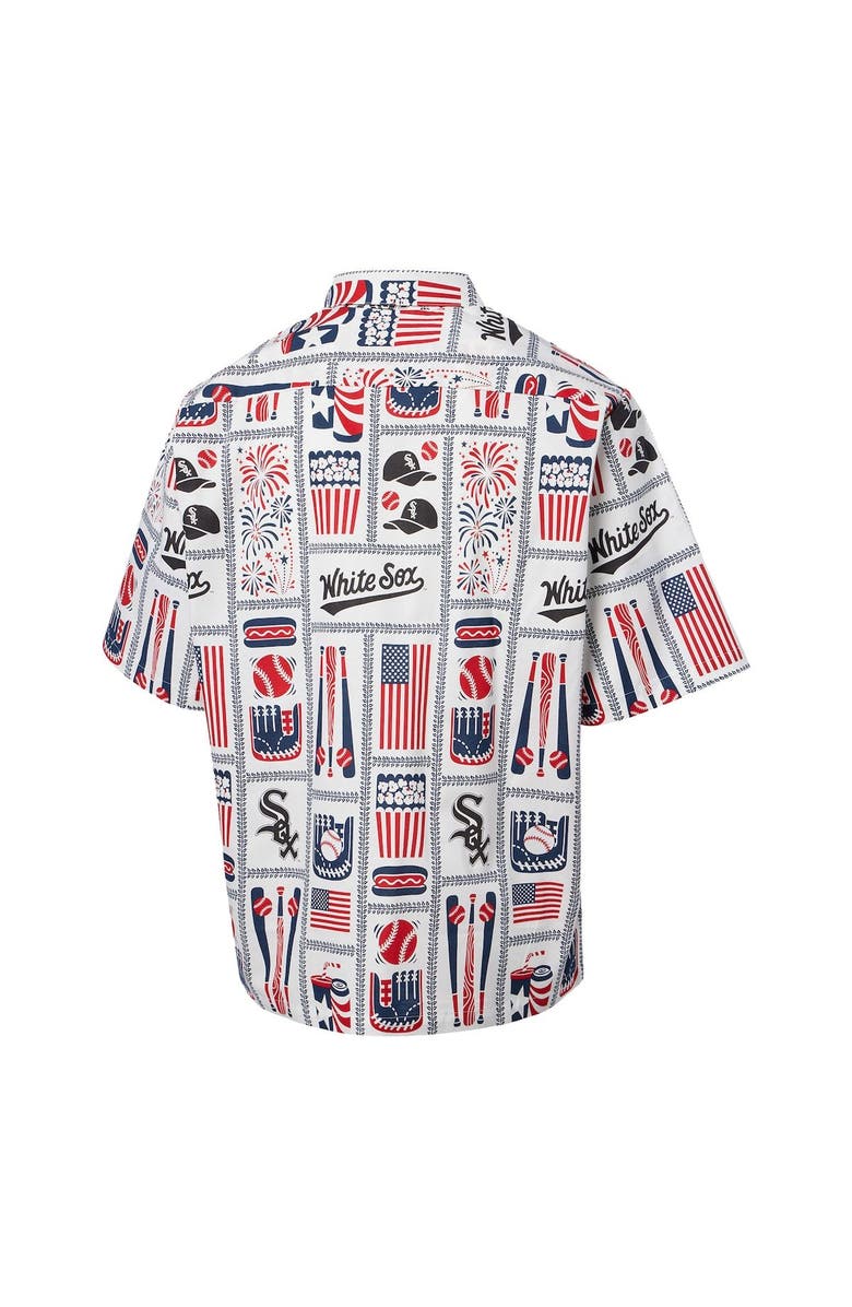 Reyn Spooner Men's Reyn Spooner White Chicago White Sox Americana Button-Up Shirt, Alternate, color, White