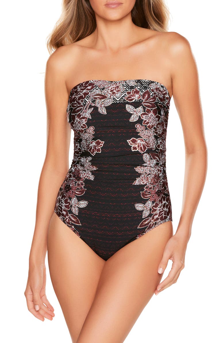 Miraclesuit<sup>®</sup> Mendhika Avanti One-Piece Swimsuit, Main, color, 