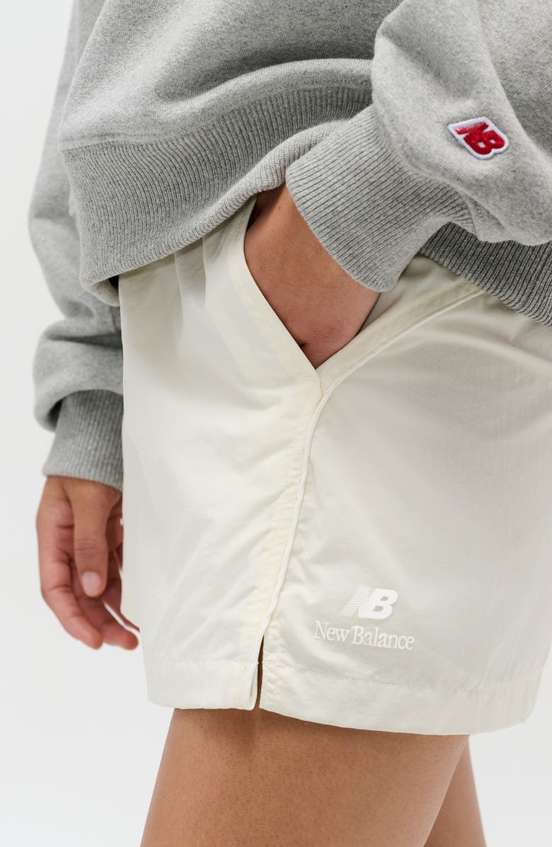 New Balance Made in USA Oversize Cotton French Terry Crewneck Sweatshirt, Alternate, color, Athletic Grey