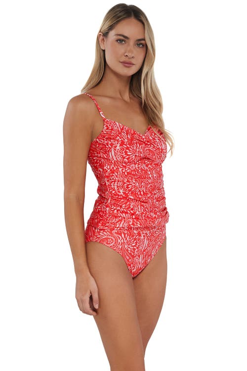 SUNSETS SUNSETS SIMONE TANKINI SWIMSUIT TOP 