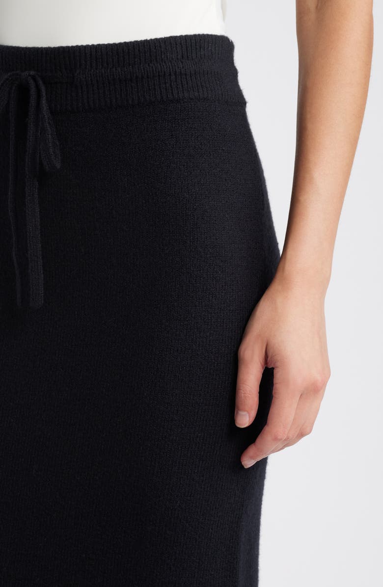 Treasure & Bond Drawstring Cotton Blend Sweater Skirt, Alternate, color, 