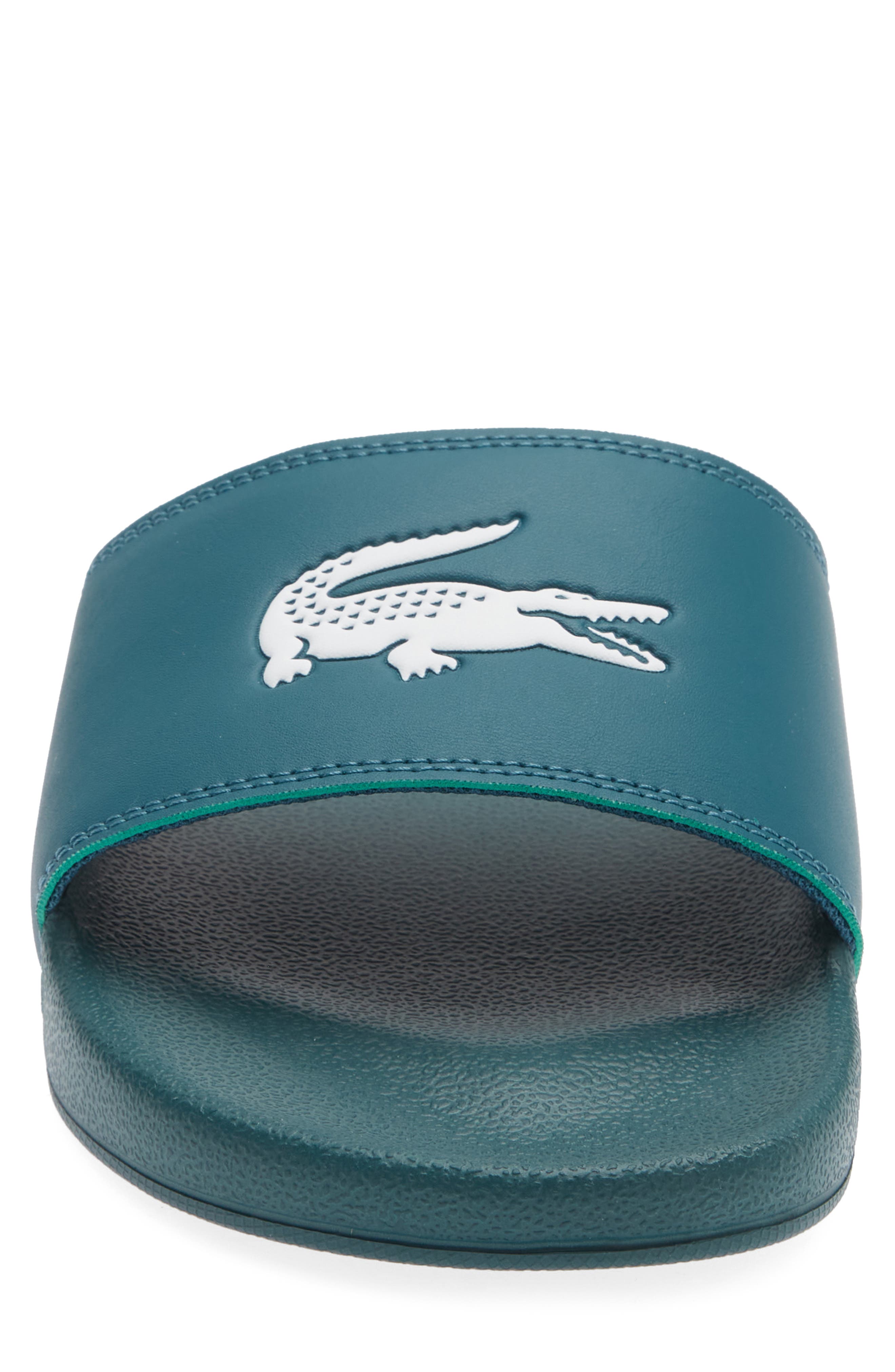Serve Slide Sandal, Alternate, color, GREEN