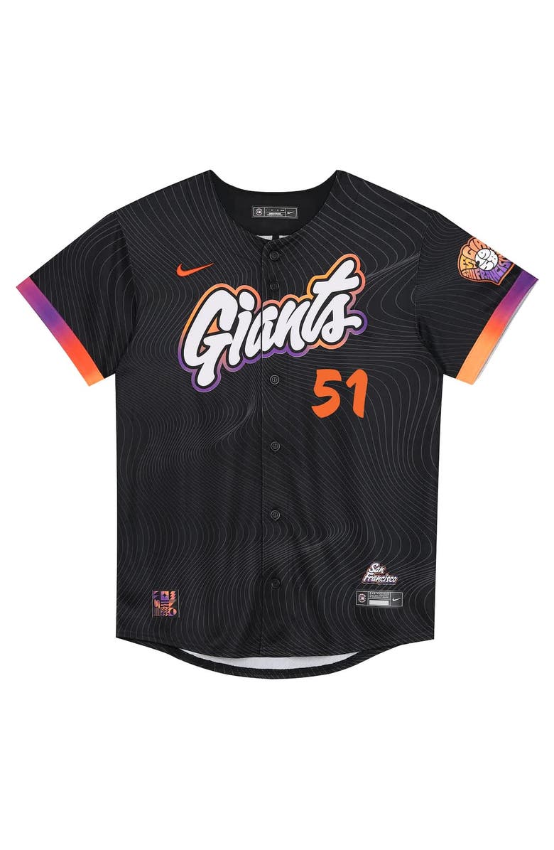 Nike Preschool Outerstuff Jung Hoo Lee Anthracite San Francisco Giants 2025 City Connect Limited Jersey, Alternate, color, 