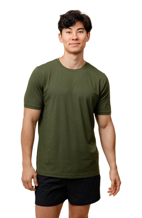 while on earth™ Men's Range Tee in Olive  product
