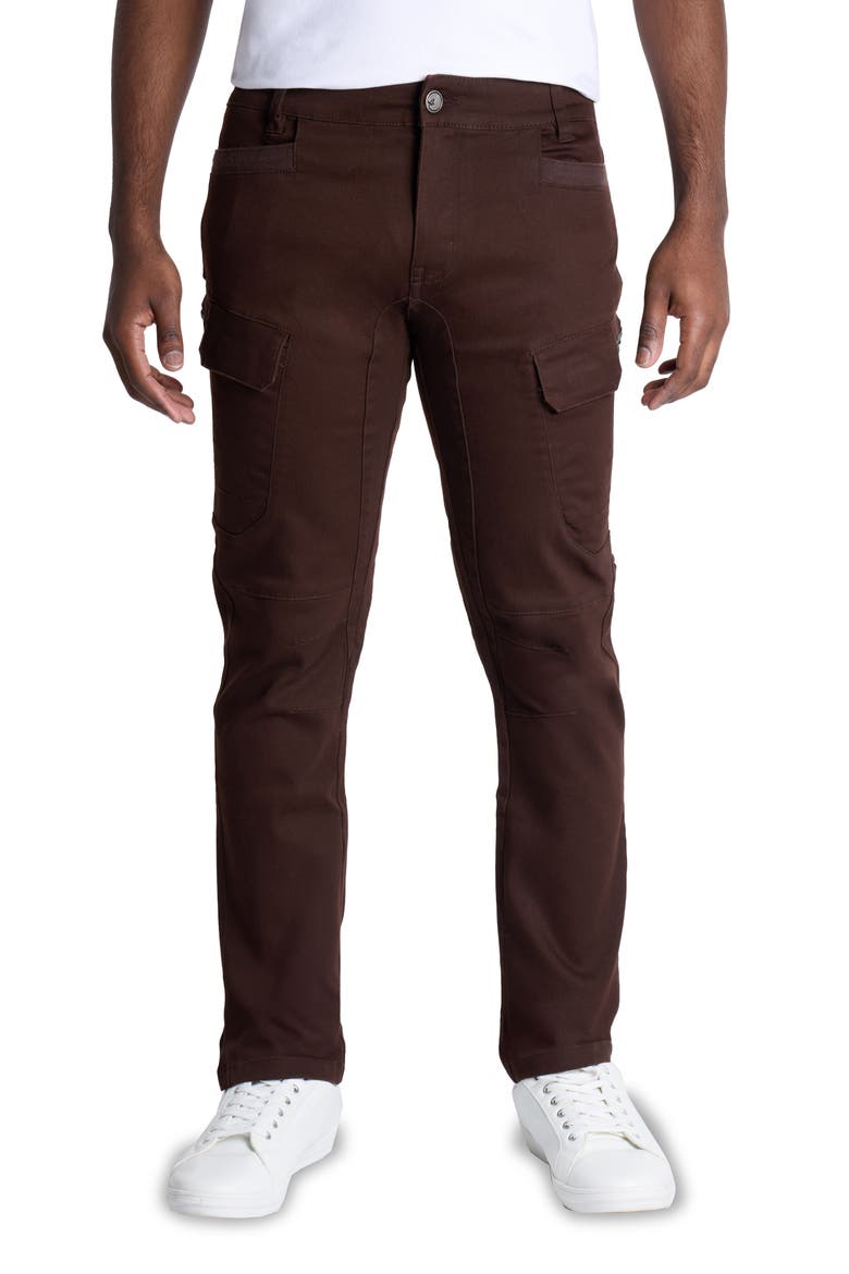 Slim Cargo Pants, Main, color, CHOCOLATE