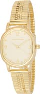Lucky Brand Two Tone Oval Analog Bracelet Watch, 28mm x 38mm