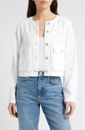 rag & bone Drew Featherweight Crop Denim Jacket