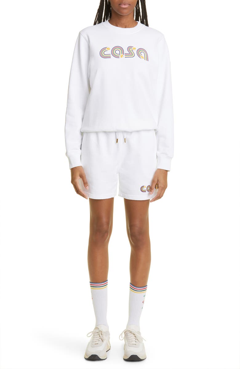 Casablanca Casa Organic Cotton Sweatshirt, Alternate, color, 