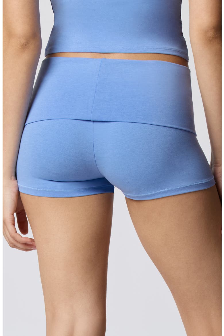 Fold Down Shorts, Alternate, color, PROVENCE