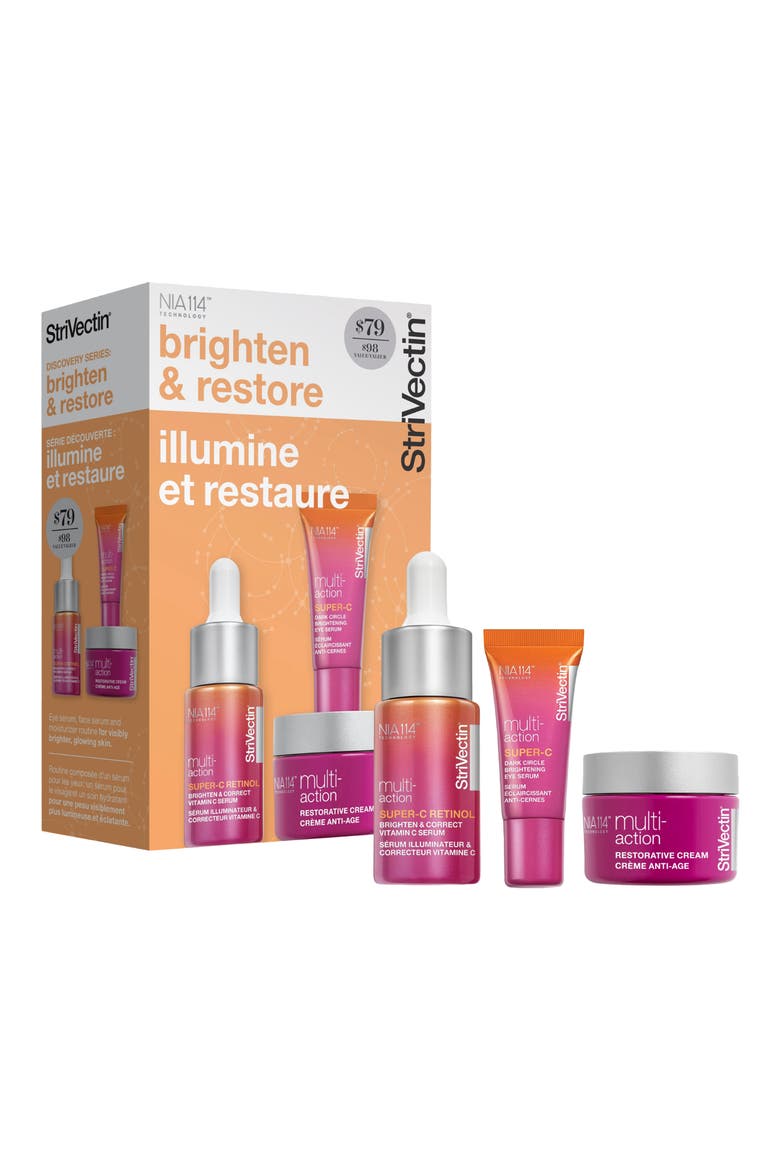 Multi-Action Brighten and Restore Discovery Set $79 Value, Main, color, NO COLOR