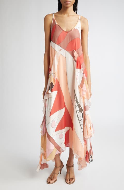 Sasha Ruffle Maxi Dress