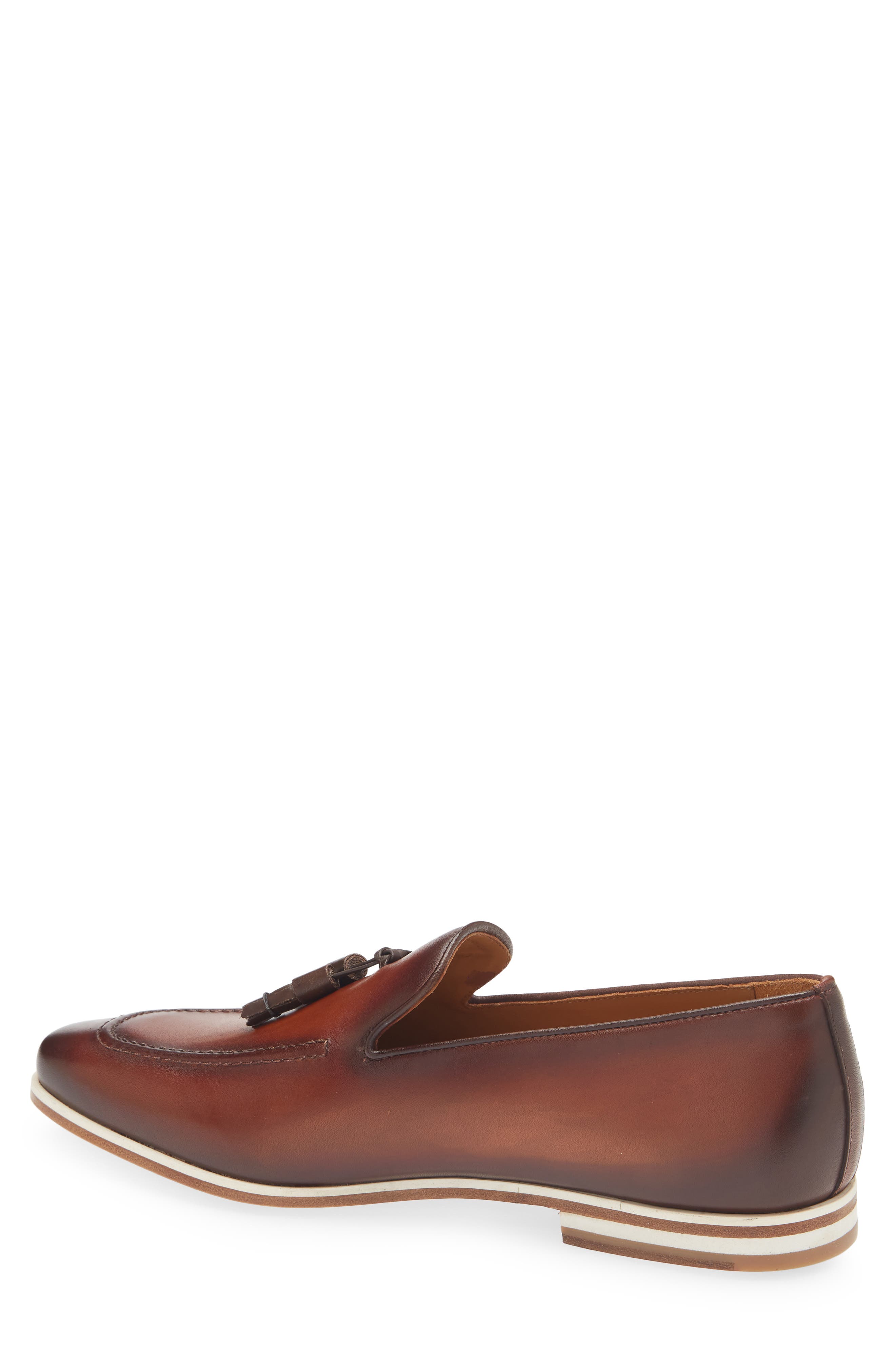 Mezlan Tassel Moc Toe Loafer, Alternate, color, 