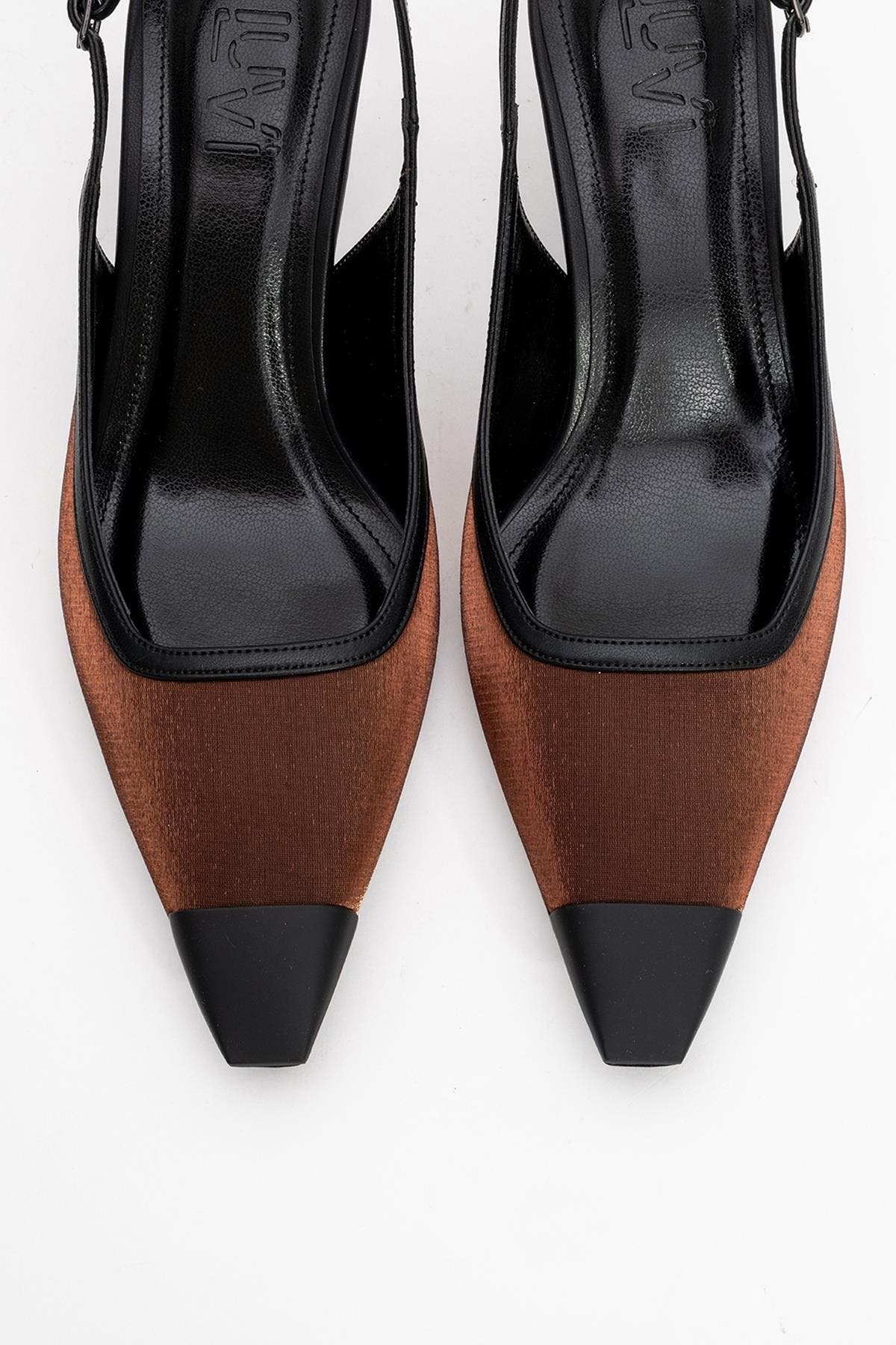 Alive Satin Pointed Toe Pump, Alternate, color, Copper Satin