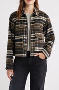 Thread & Supply Plaid Zip Up Jacket
