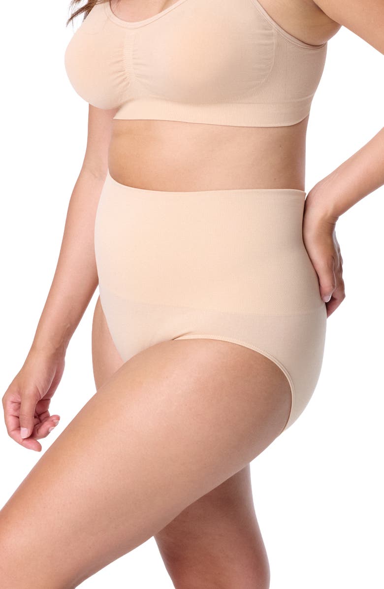 MOTHERHOOD MATERNITY Motherhood Women's Maternity Seamless Postpartum Shaper Panty with Belly Support, 2-Pack, Alternate, color,