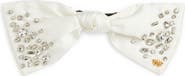 Lele Sadoughi Paloma Crystal Embellished Bow Barette