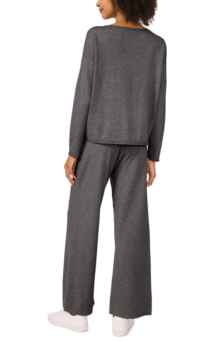 Vince Camuto Crewneck Sweater, Alternate, color, Medium Heather Grey