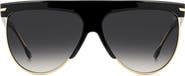 Victoria Beckham 65mm Oversize Gradient Pilot Sunglasses