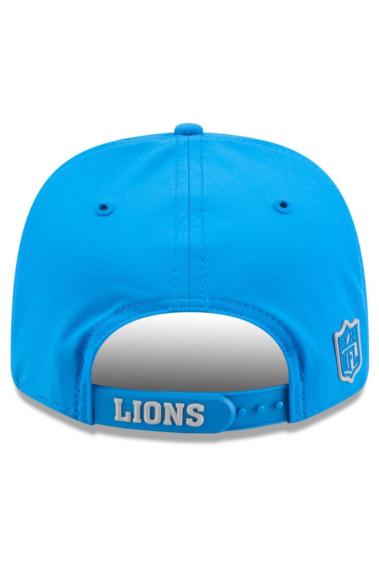 Men's New Era Blue Detroit Lions 2026 Sideline Throwback 9SEVENTY Adjustable Hat, Alternate, color, Blue