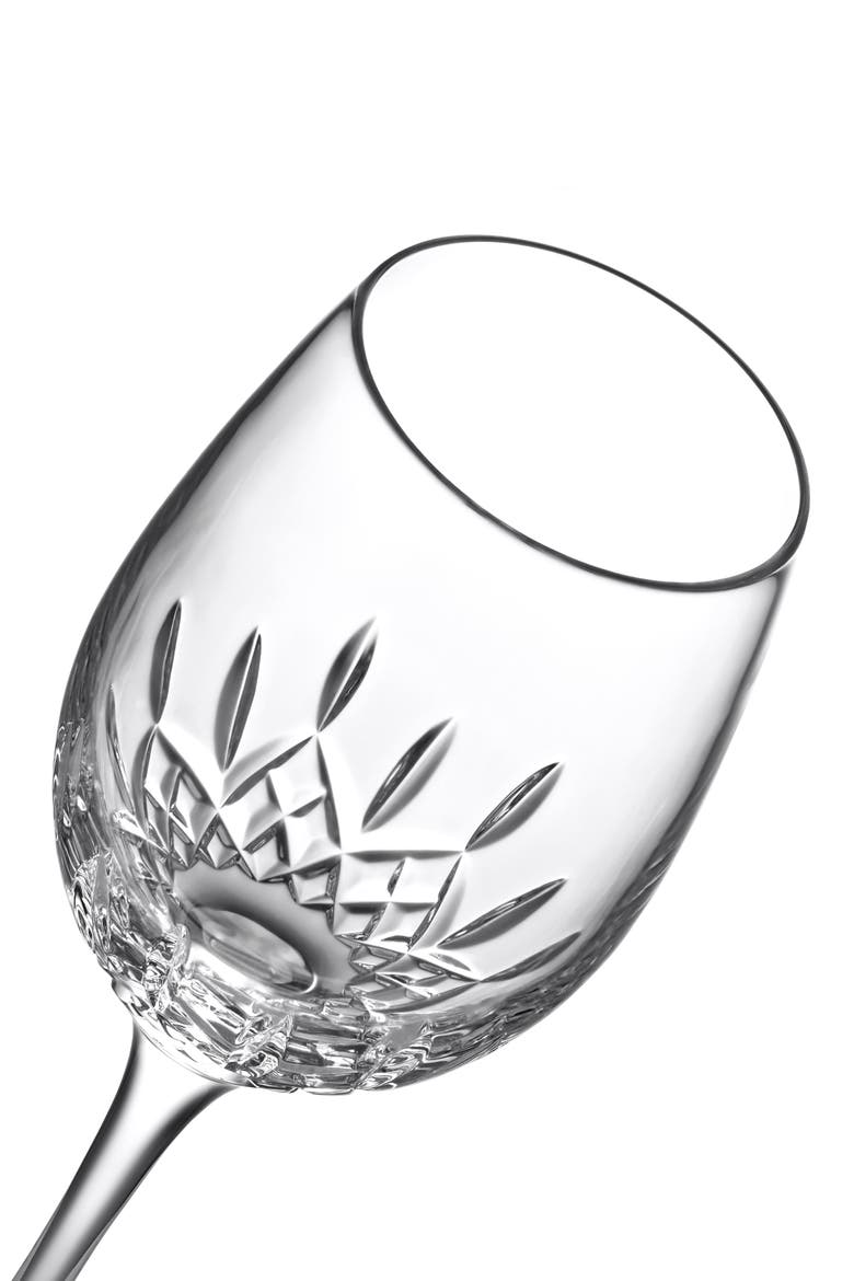 Lismore Essence Lead Crystal Medium Wine Goblet, Alternate, color, NO COLOR