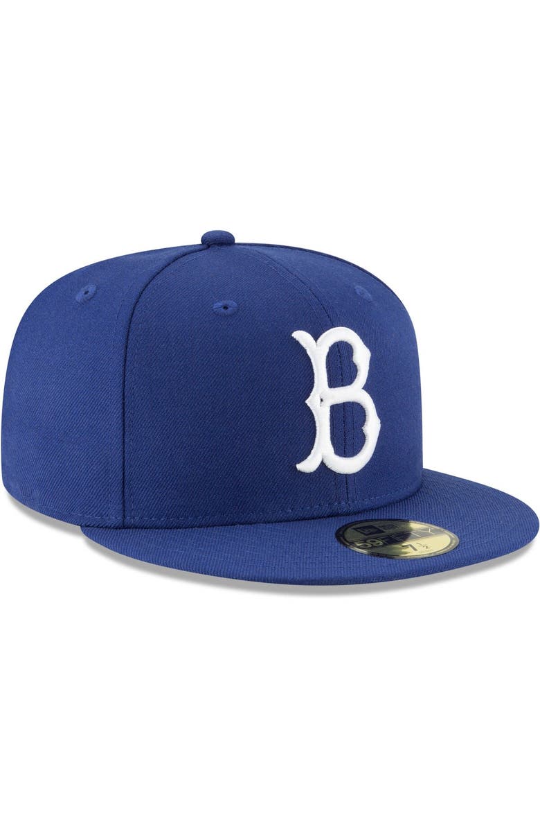 New Era Men's New Era Royal Brooklyn Dodgers Cooperstown Collection Wool 59FIFTY Fitted Hat, Alternate, color, Royal