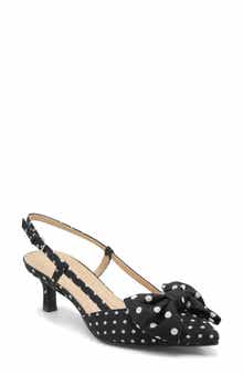 Adrienne Vittadini Sanger Kitten Heel Slingback Pump