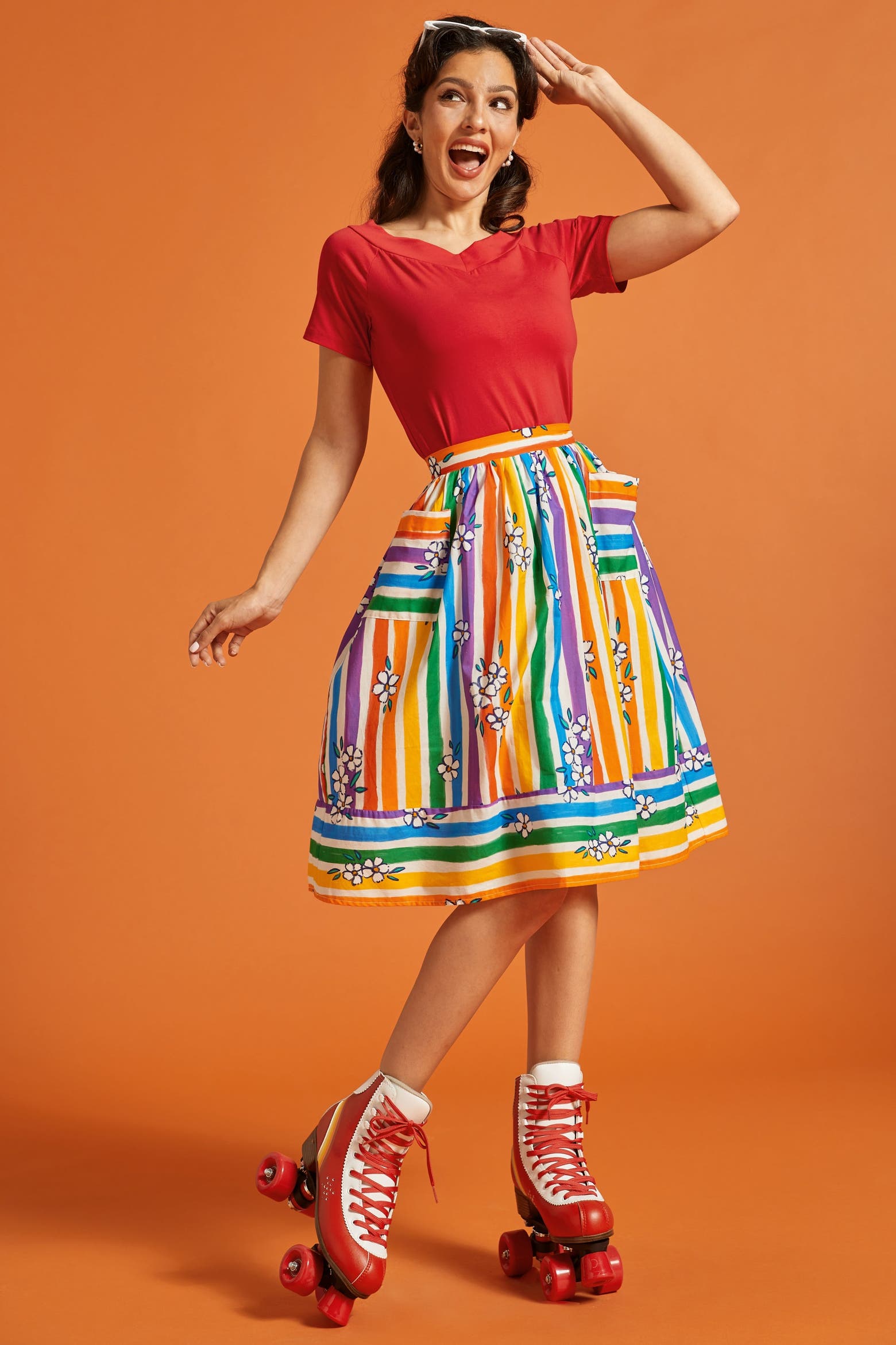 Modcloth Customer Service ModCloth Ready for a Roman Holiday Short Sleeve Top (Women) | Nordstrom