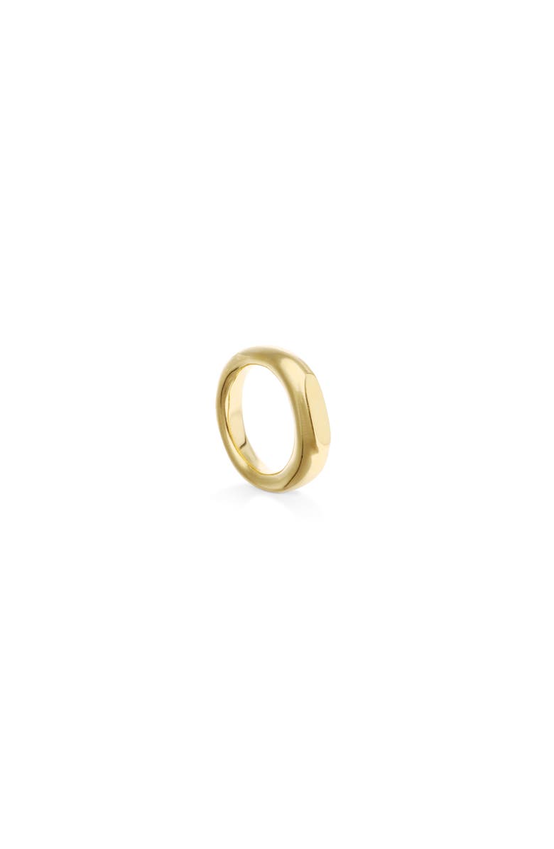 UNODE50 Gold-Plated Geometric Ring, Main, color, Metallic Gold