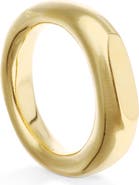 UNODE50 Gold-Plated Geometric Ring