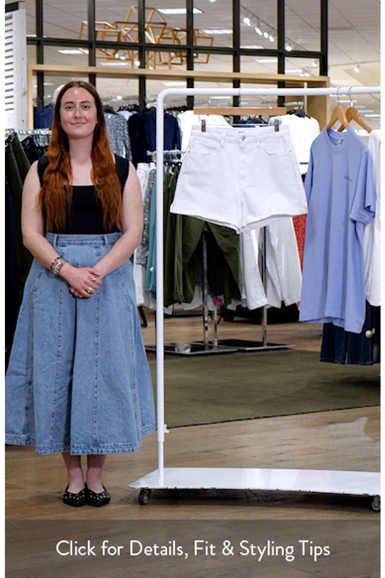 Dani High Waist Denim Shorts video
