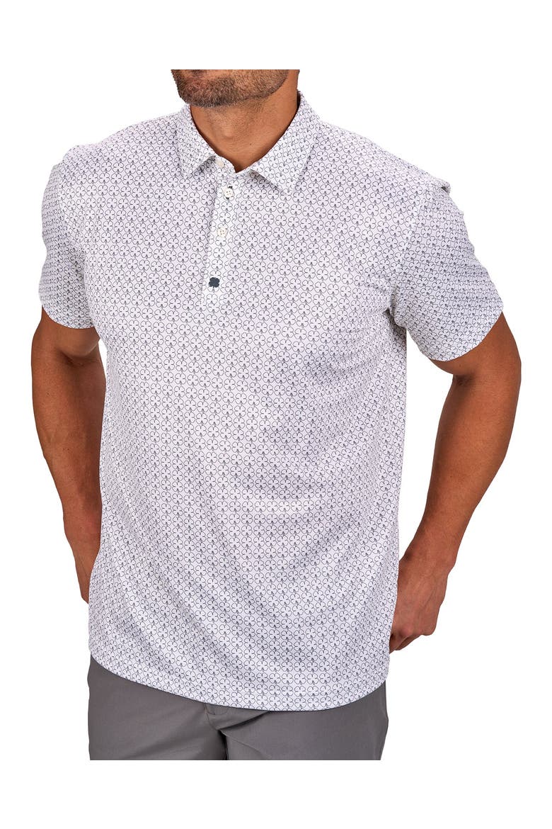 Clover Crush Polo, Main, color, Vanilla