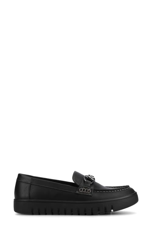 Journee Collection Kaya Horsebit Loafer In Black