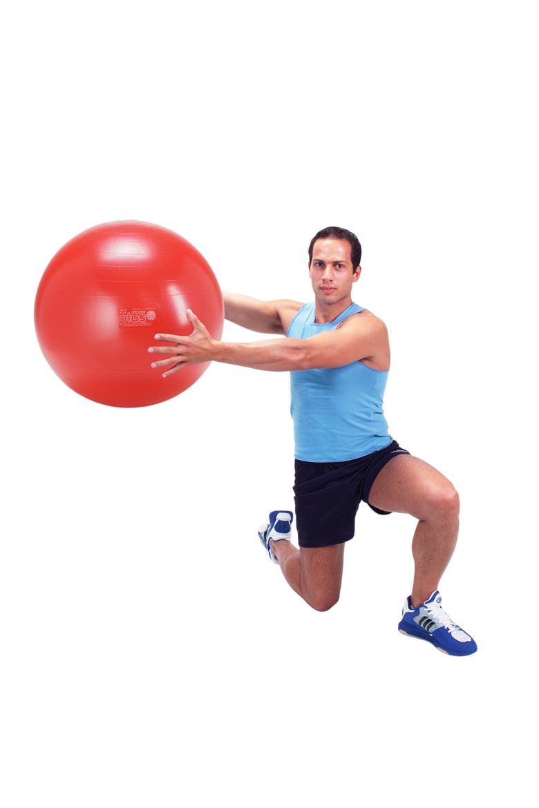 Plus Ball 75 - Green, Alternate, color, Red