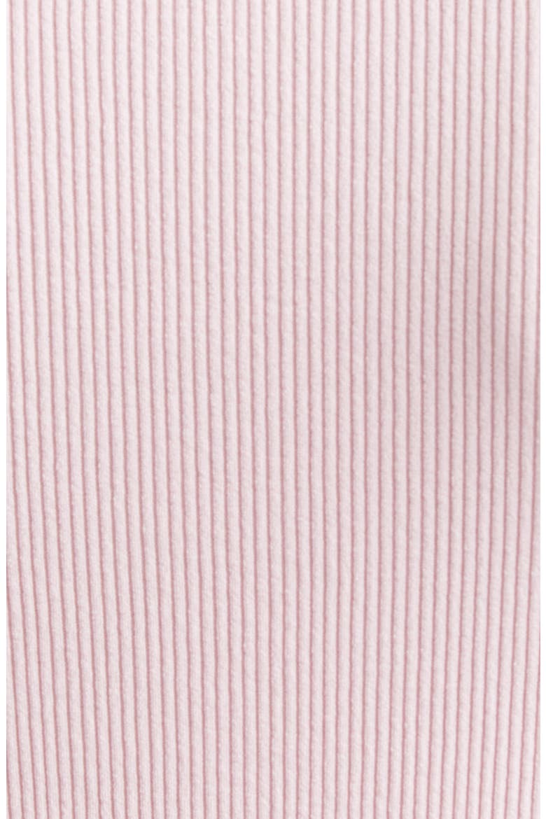 Logo Jacquard Rib Mini Sweater Dress, Alternate, color, LIGHT PINK